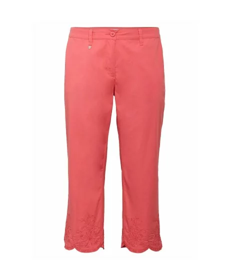 Sheego tikitud otstega capri püksid