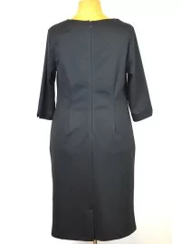 Sheego kootud kleit, mille esiosa on graafilise mustriga