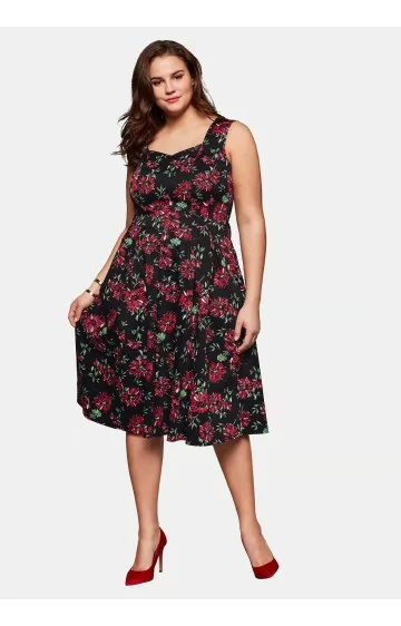 Sheego by Joe Browns varrukateta kleit