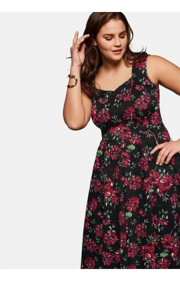 Sheego by Joe Browns varrukateta kleit