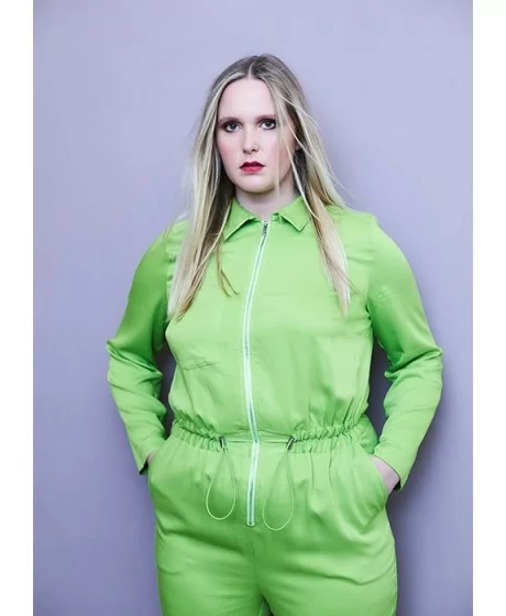 Sheego by Miyabi Kawai viskoosist jumpsuit