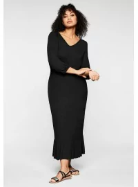 Sirge lõikega Sheego trikookleit