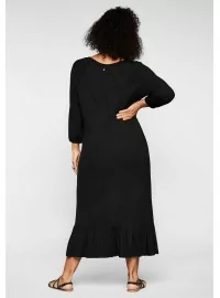 Sirge lõikega Sheego trikookleit