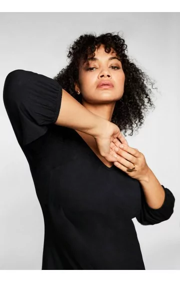 Sirge lõikega Sheego trikookleit