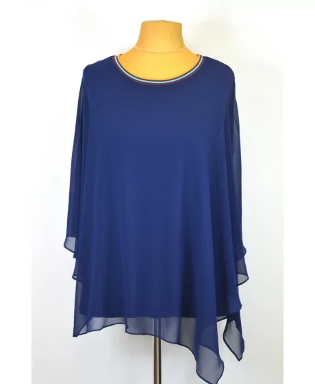 Sheego tuunika šifoonist pealisriietusega