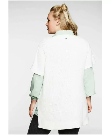 Pikk Sheego kampsun turtlenekaelaga