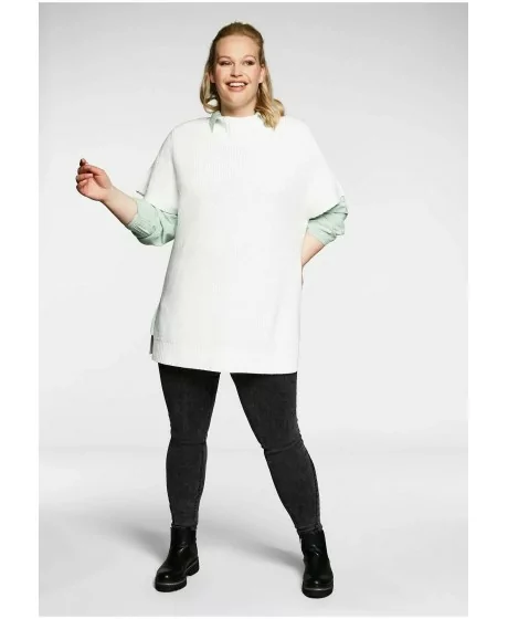 Pikk Sheego kampsun turtlenekaelaga