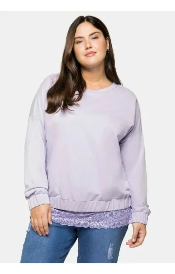 Puuvillane Sheego juhuslik džemper