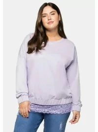 Puuvillane Sheego juhuslik džemper