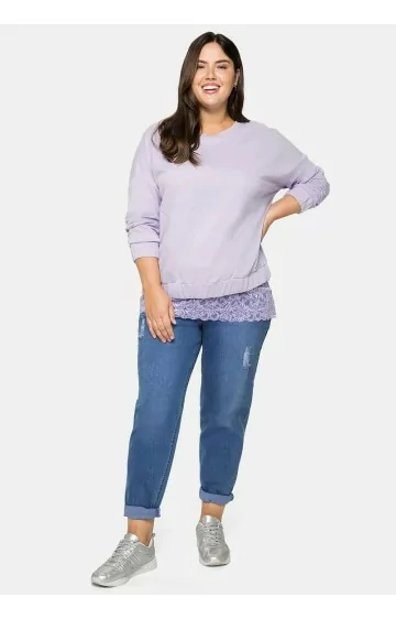 Puuvillane Sheego juhuslik džemper