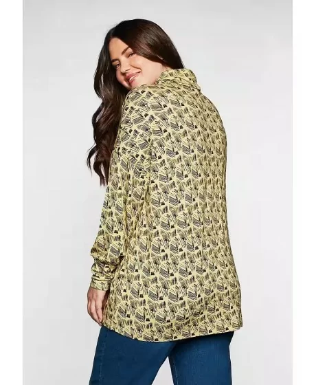 Sheego pluus kõrge kraega