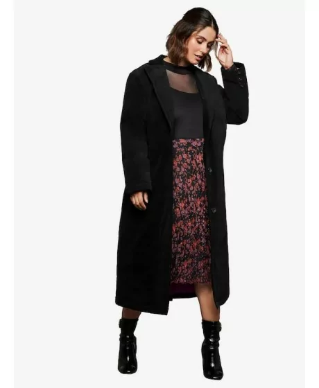 Veluurnahast Sheego mantel