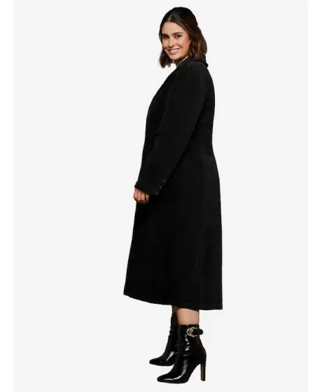 Veluurnahast Sheego mantel