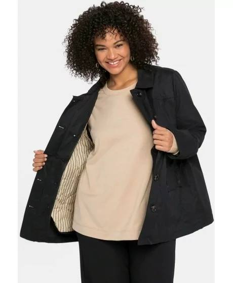 Lühike Sheego vihmamantel koos eemaldatava isolatsiooniga