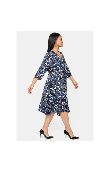 Sheego viskoosist kokteilikleit