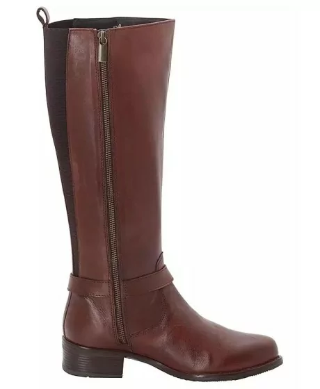 Ehtne nahk Sheego jalatsid laiale vasikale