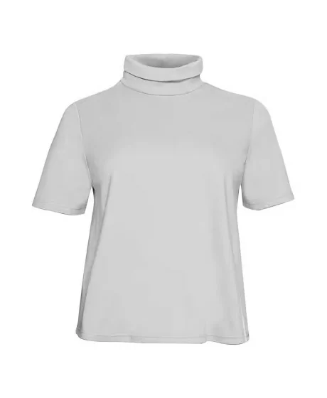 Sheego kõrge kraega trikookangast pluus