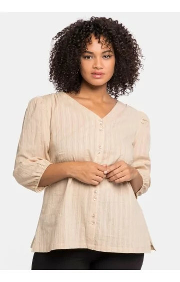 Sheego V-kaelusega pluus