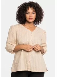 Sheego V-kaelusega pluus