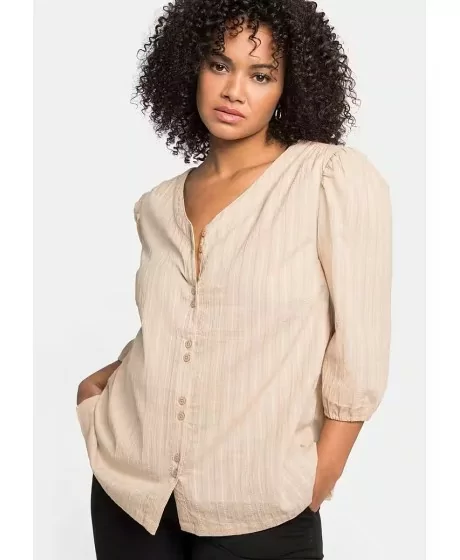 Sheego V-kaelusega pluus