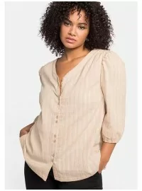 Sheego V-kaelusega pluus