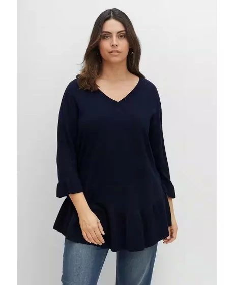 Õhukese kootud Sheego džemper