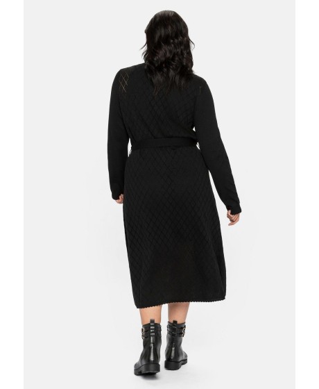 Mustriline kootud Sheego kleit