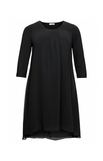 Sheego silmkoeline kleit sifonist pealiskihiga