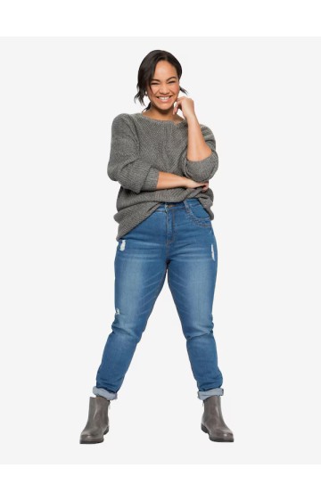 Slim-fit Sheego teksad pikkadele naistele