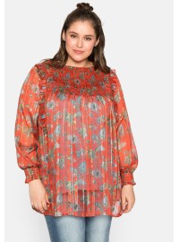 Sheego pikkade varrukatega sifoonist tuunika