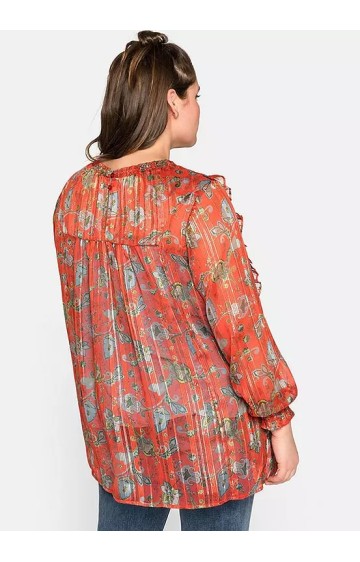 Sheego pikkade varrukatega sifoonist tuunika