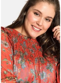 Sheego pikkade varrukatega sifoonist tuunika