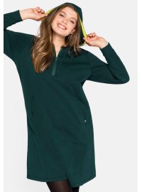 Sheego kapuutsiga kleit sportlikus stiilis