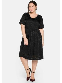 Sheego kleit V-kaelusega