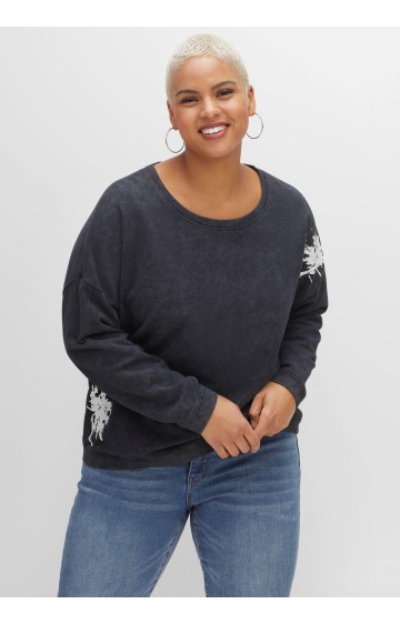 Sheego puuvillane trikotaažist džempler