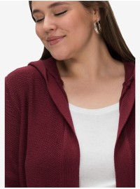 Sheego puuvillane kapuutsiga kardigan