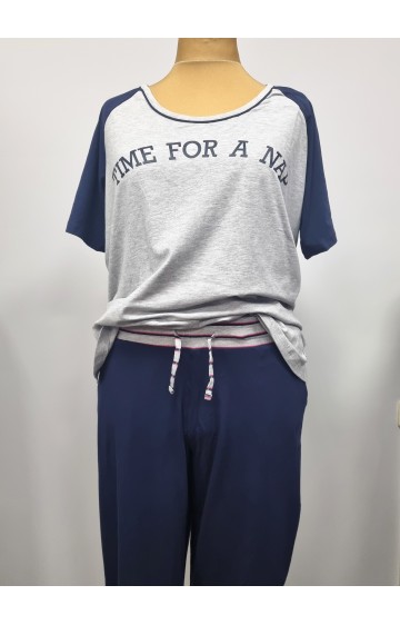 Sheego puuvillane pidžaama koos põlvpükstega