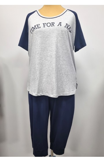 Sheego puuvillane pidžaama koos põlvpükstega