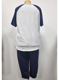 Sheego puuvillane pidžaama koos põlvpükstega