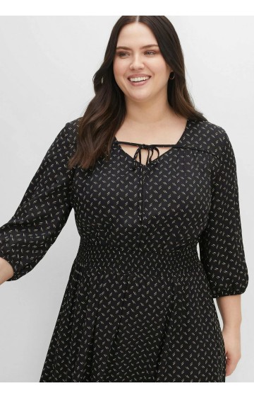 Maxi-pikk Sheego viskoosist kleit