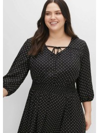 Maxi-pikk Sheego viskoosist kleit