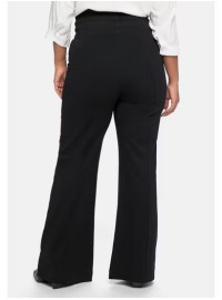 Sheego kõrge vöökohaga kootud vabaaja püksid