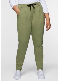 Sheego vabaaja püksid kindla kootud kangast