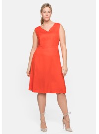 Sheego varrukateta viskoosist kleit