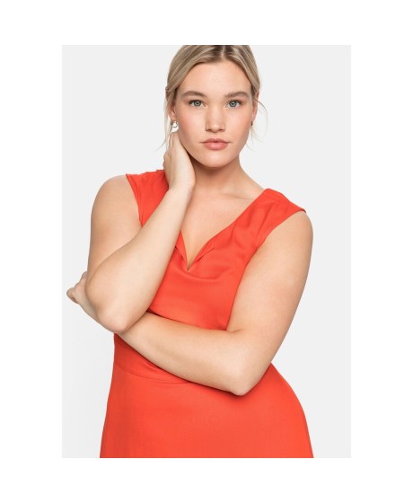 Sheego varrukateta viskoosist kleit