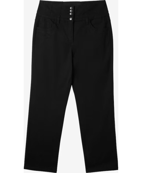 Sheego puuvillased kõrge vöökohaga püksid