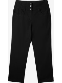 Sheego puuvillased kõrge vöökohaga püksid