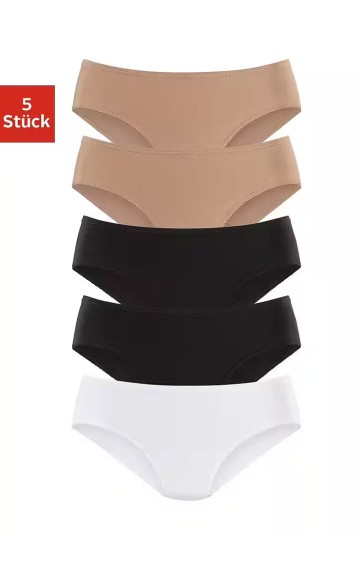 PETITE FLEUR hipster puuvillased püksikud komplekt 5
