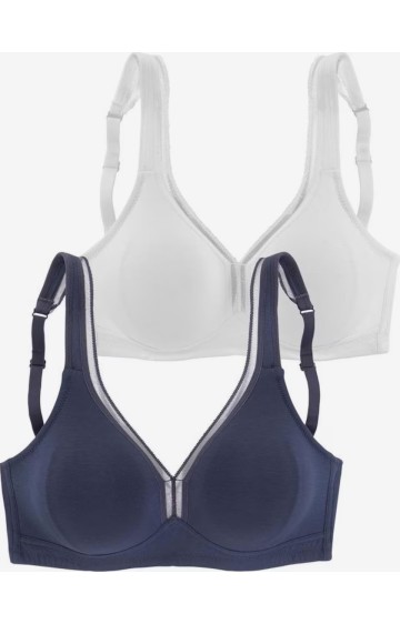 PETITE FLEUR puuvillane rinnahoidja komplekt