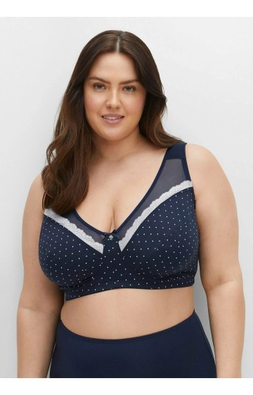 Sheego puuvillane rinnahoidja ilma rihmata